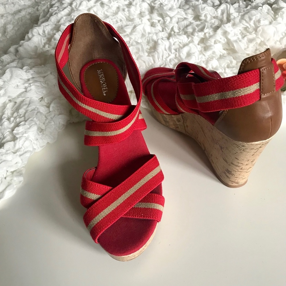 Red wedges